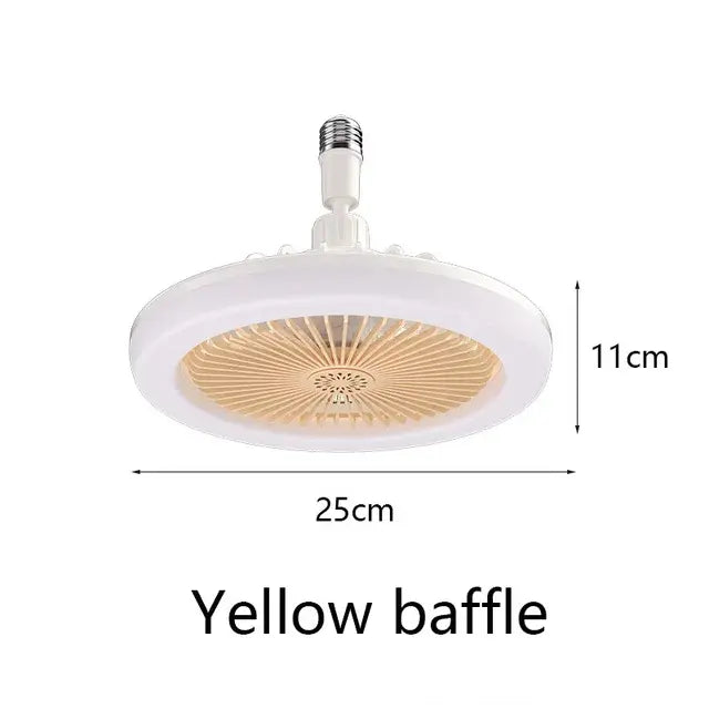 Remote-Controlled Ceiling Lamp Fan